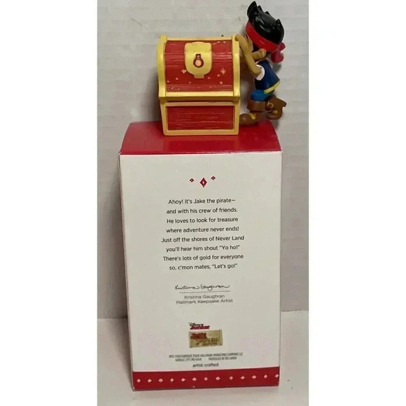 Hallmark Disney Jake & The Neverland Pirates Going on a Treasure Hunt Ornament - Picture 3 of 6